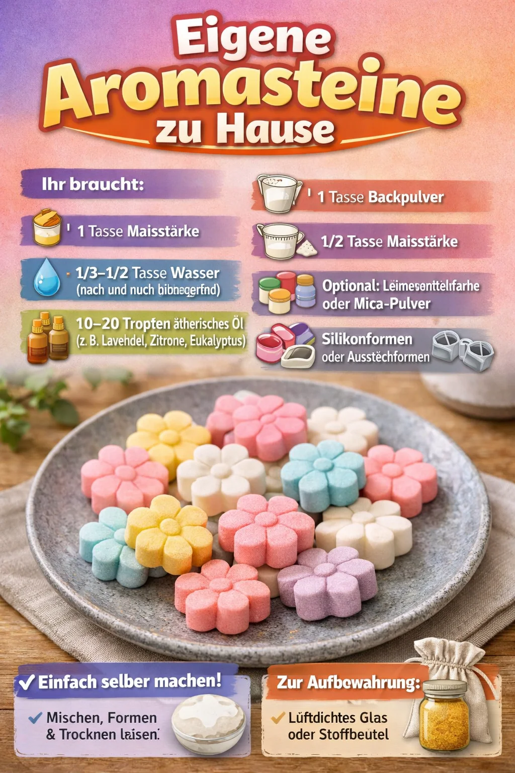 Eigene Aromasteine zu Hause