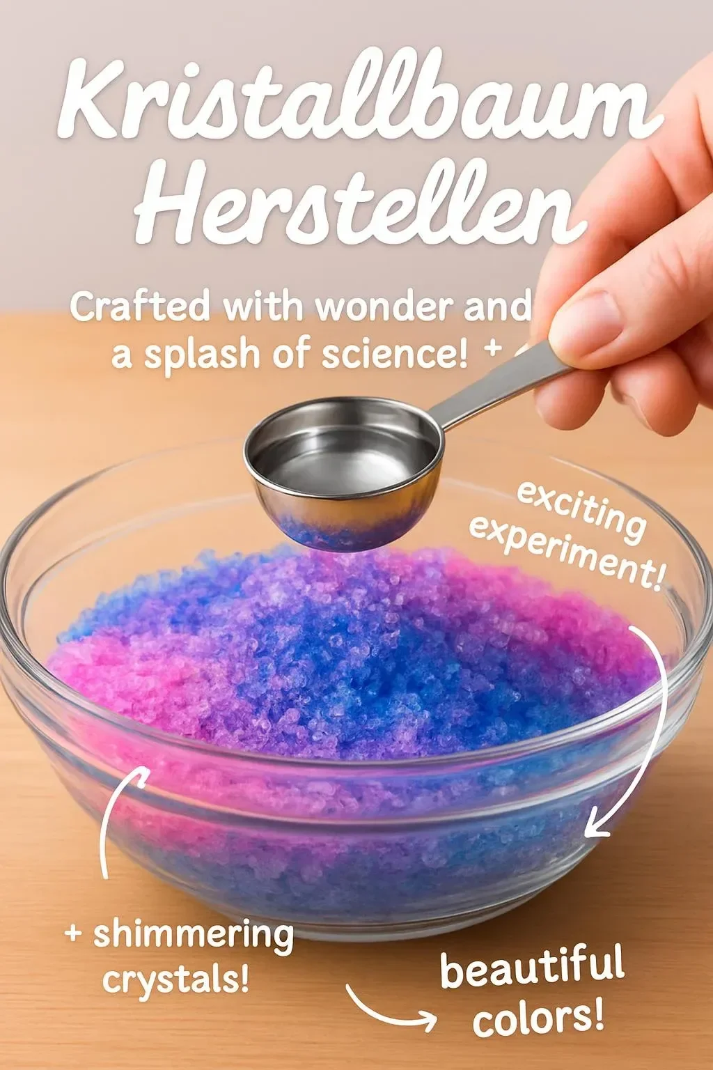 Kristallbaum herstellen