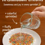 Wachsendes Kristallbaum-Erlebnis mit funkelnden Kristallen und Natur