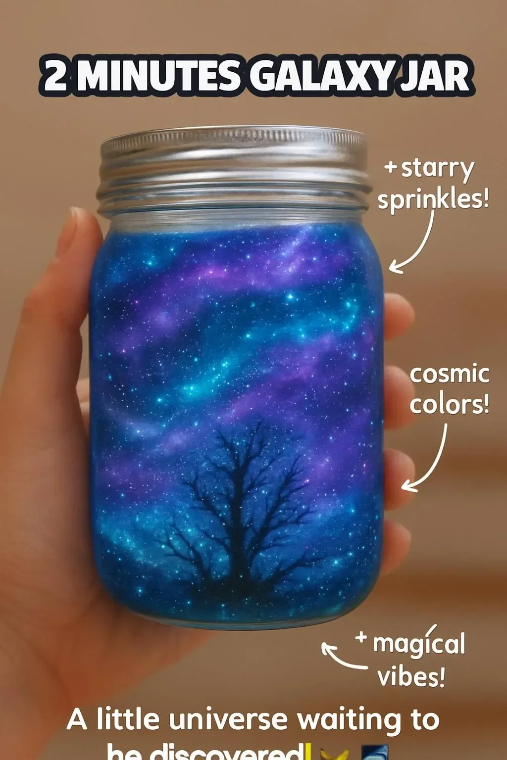 Galaxie im Glas