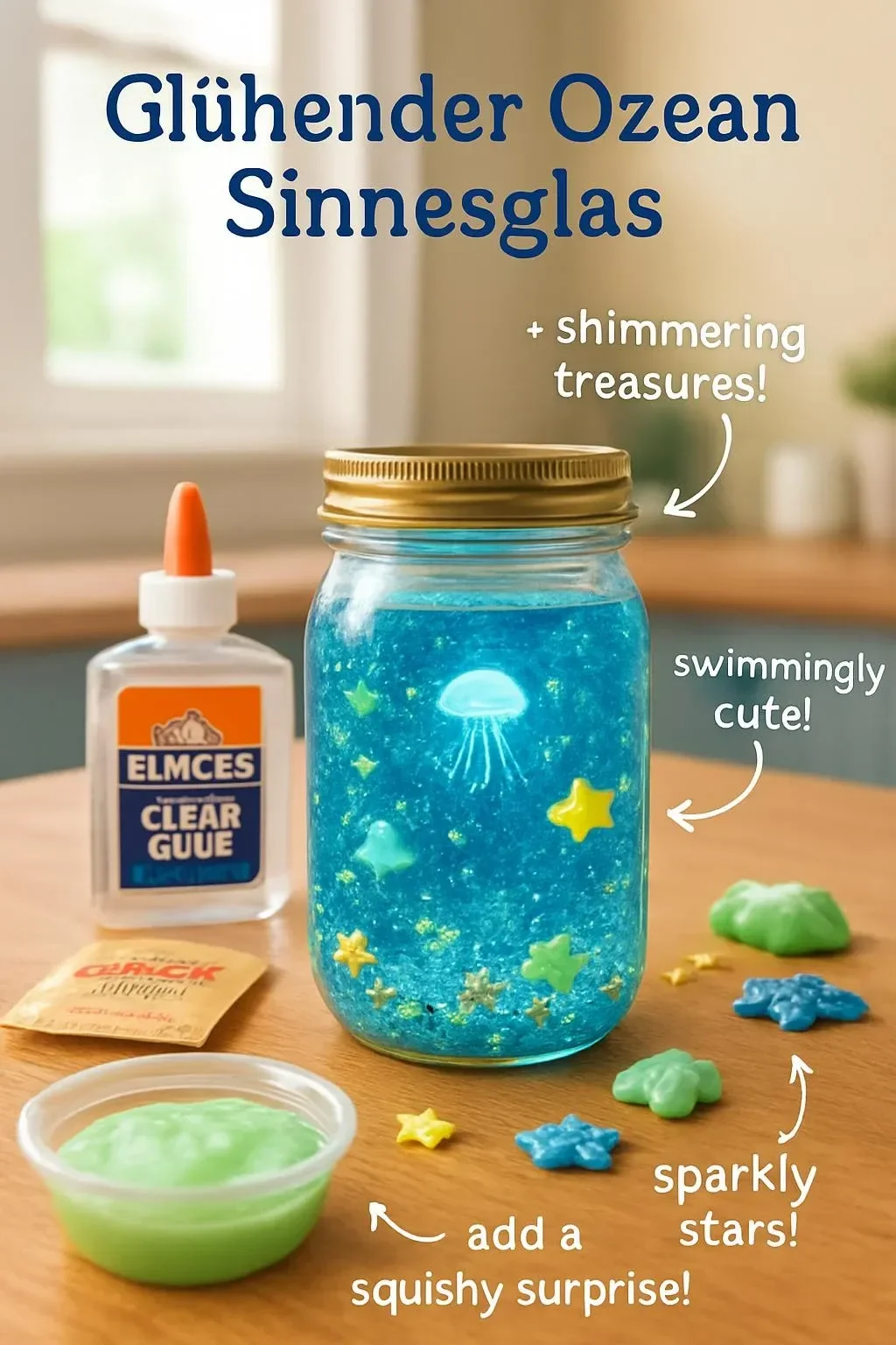 Glühender Ozean Sinnesglas