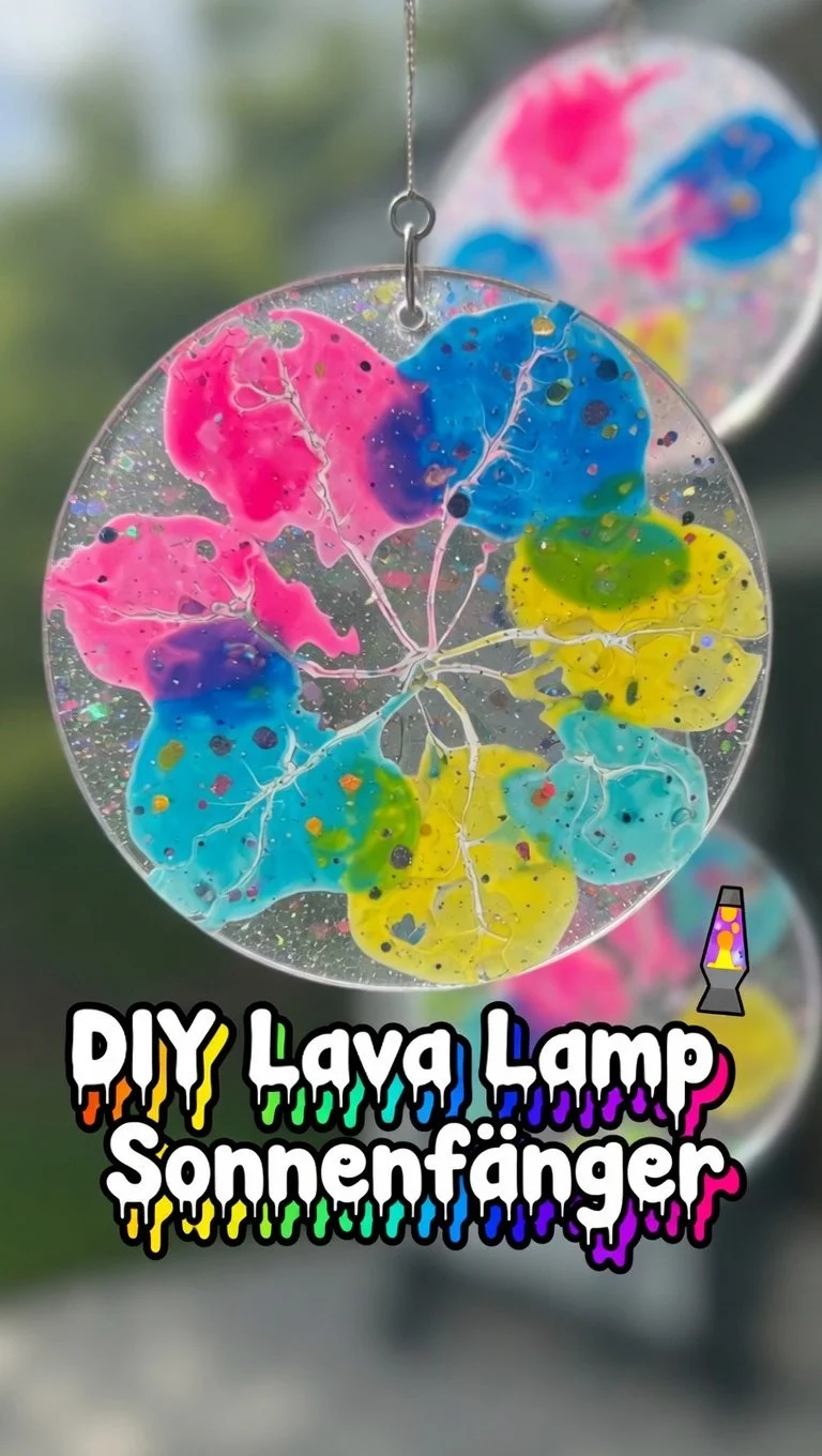 DIY Lava Lamp Sonnenf&auml;nger