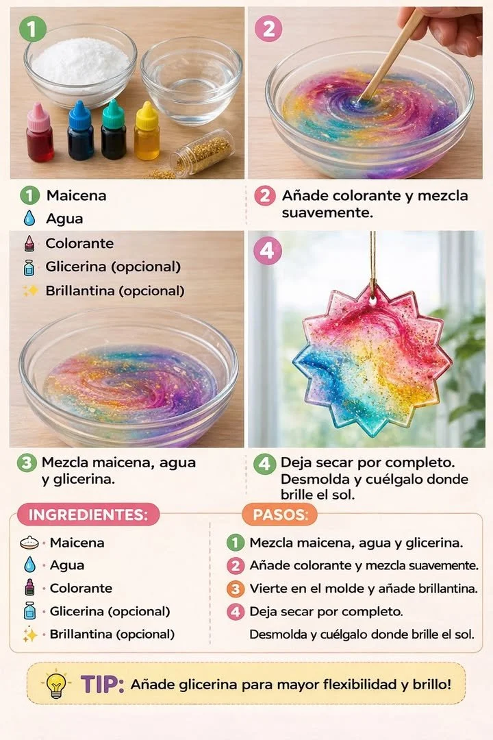 Fangnetze aus bunten Bioplastiken