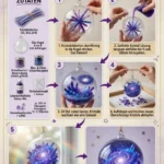 Galaxie Kristallkugel, die Schönheit und Mystik in einem einzigartigen Design