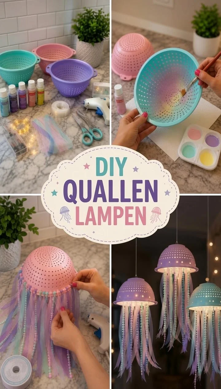 Pastellqualle Lichter