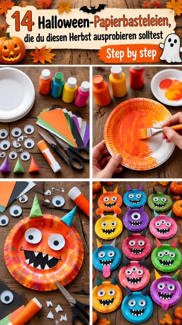 14 Halloween-Papierbasteleien, die du diesen Herbst ausprobieren solltest