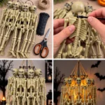 Einfache Halloween-DIYs von Dollar Tree für kreative Gruseldekorationen.