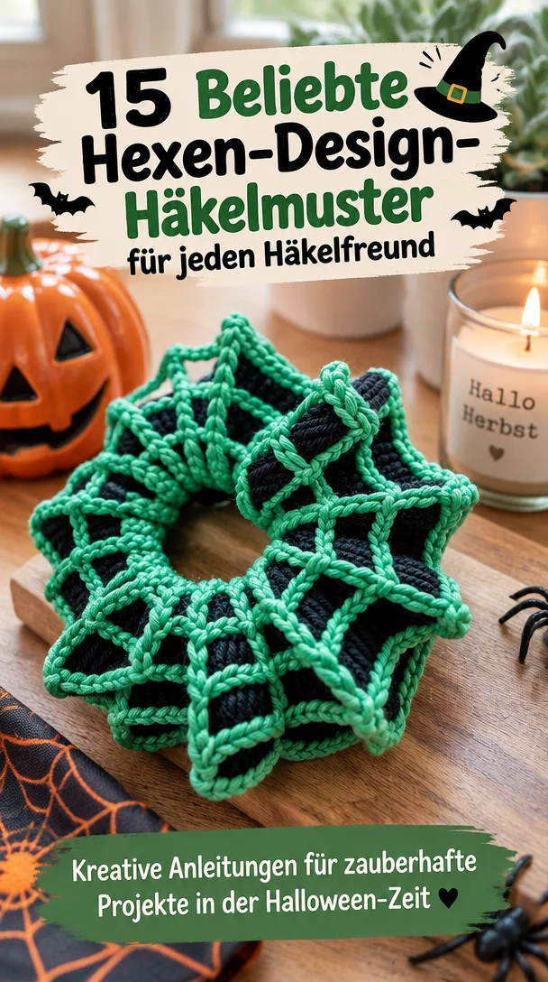 15 Beliebte Hexen-Design-Häkelmuster für jeden Häkelfreund