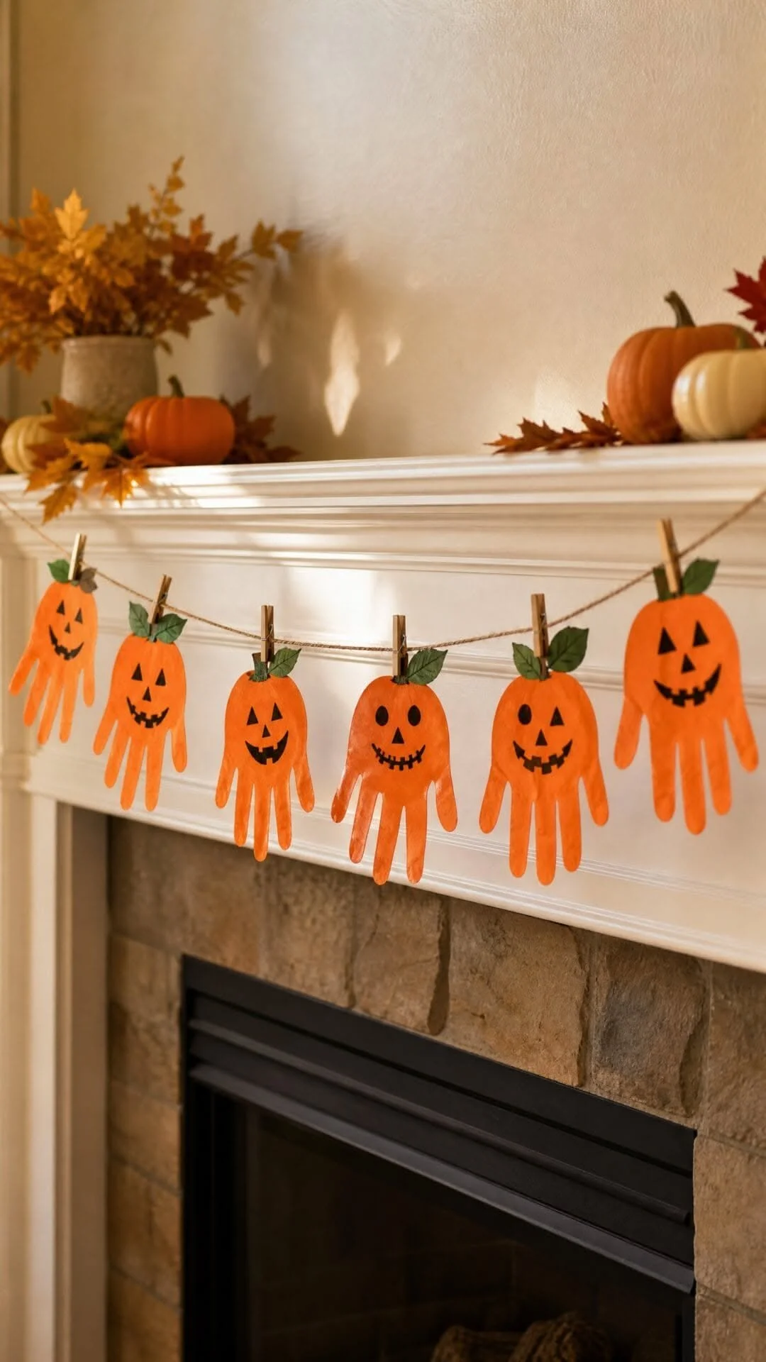 18 Halloween-Handabdruckbastelarbeiten für Kinder