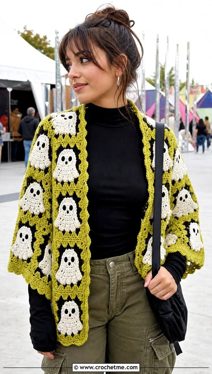 20 Häkel-Outfit-Ideen für Halloween-Schals für gruselige Nächte