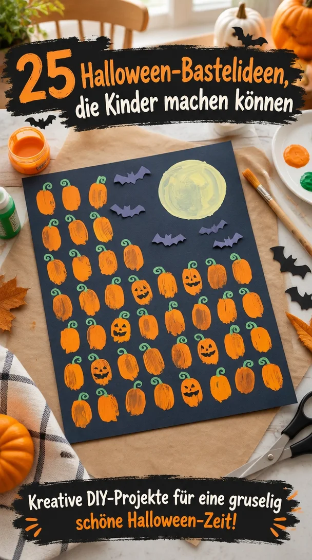 Kreative Halloween-Bastelideen für Kinder
