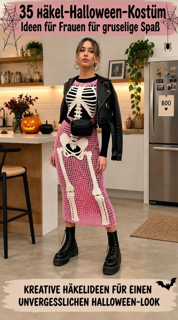 35 Häkel-Halloween-Kostüm Ideen für Frauen für gruselige Spaß