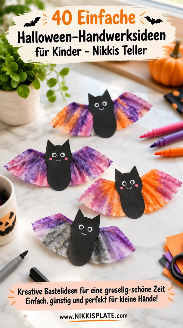 40 Einfache Halloween-Handwerksideen für Kinder – Nikkis Teller