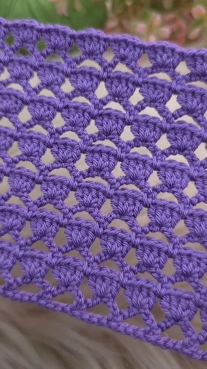 Das Geheimnis der Arbeit mit offenen Schalennetz-Clustern für Sommerdecken! ✨💜