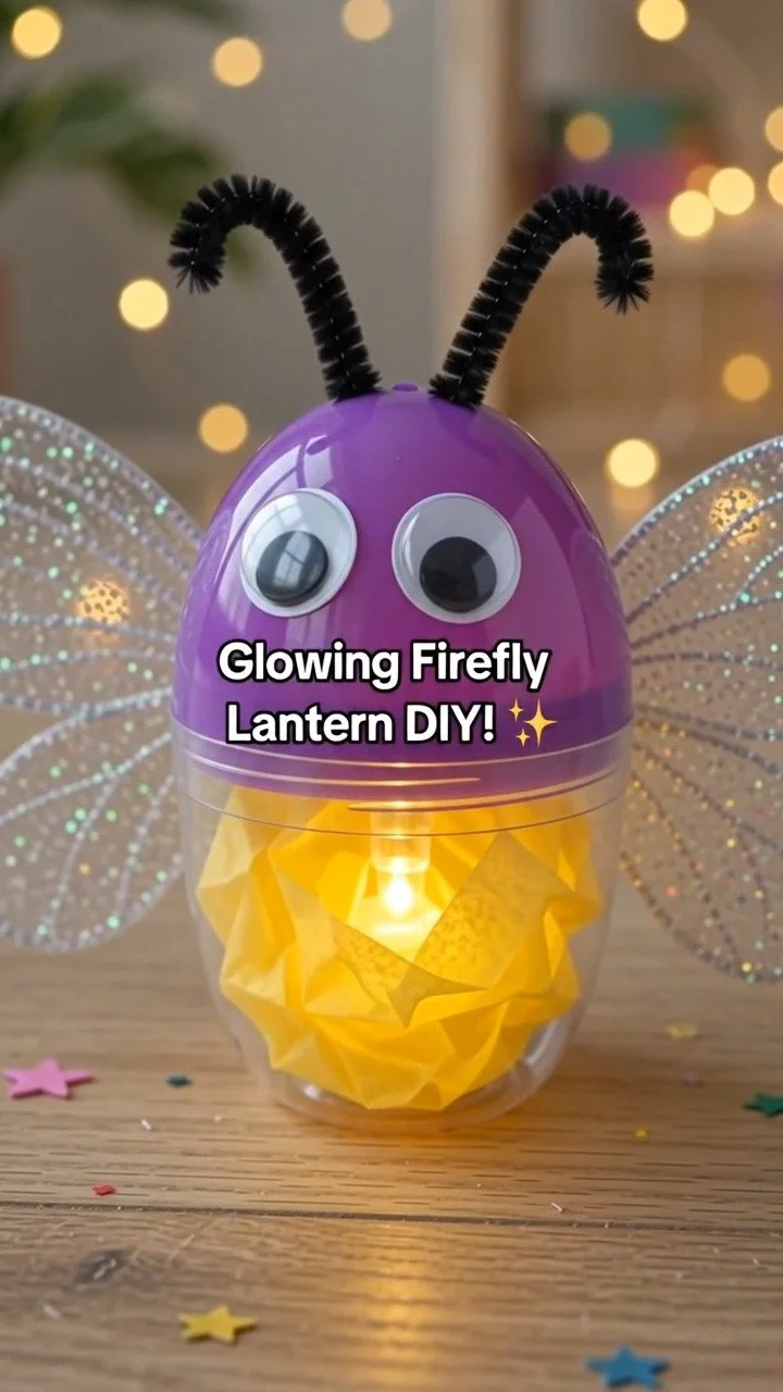 Diese leuchtenden Glühwürmchenlaternen bringen winzige Lichtpunkte in ein Glas für eine gemütliche Gartendekoration, inspiriert von Sommerabenden.