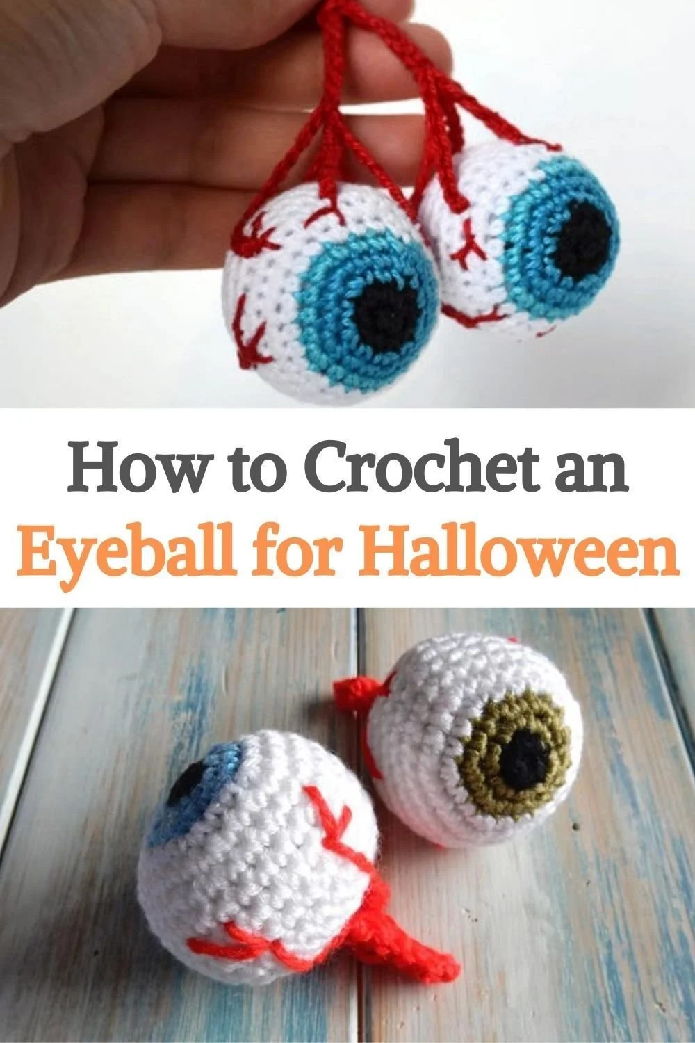 Dieser Häkel-Auge ist der perfekte Halloween-Streich!