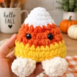 Häkeln Candy Corn Jellycat Plüsch Amigurumi - süßer, handgemachter Ami