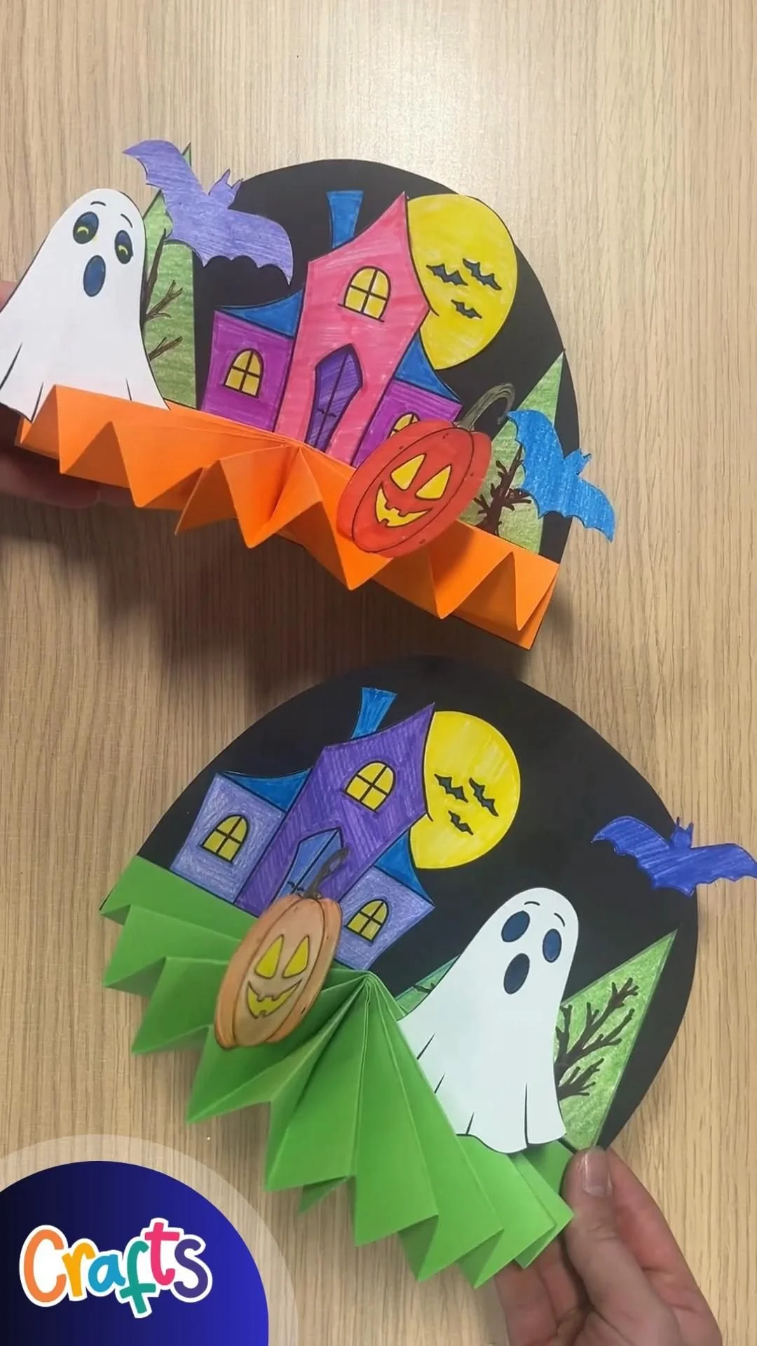 Halloween 3D-Szenenbasteln