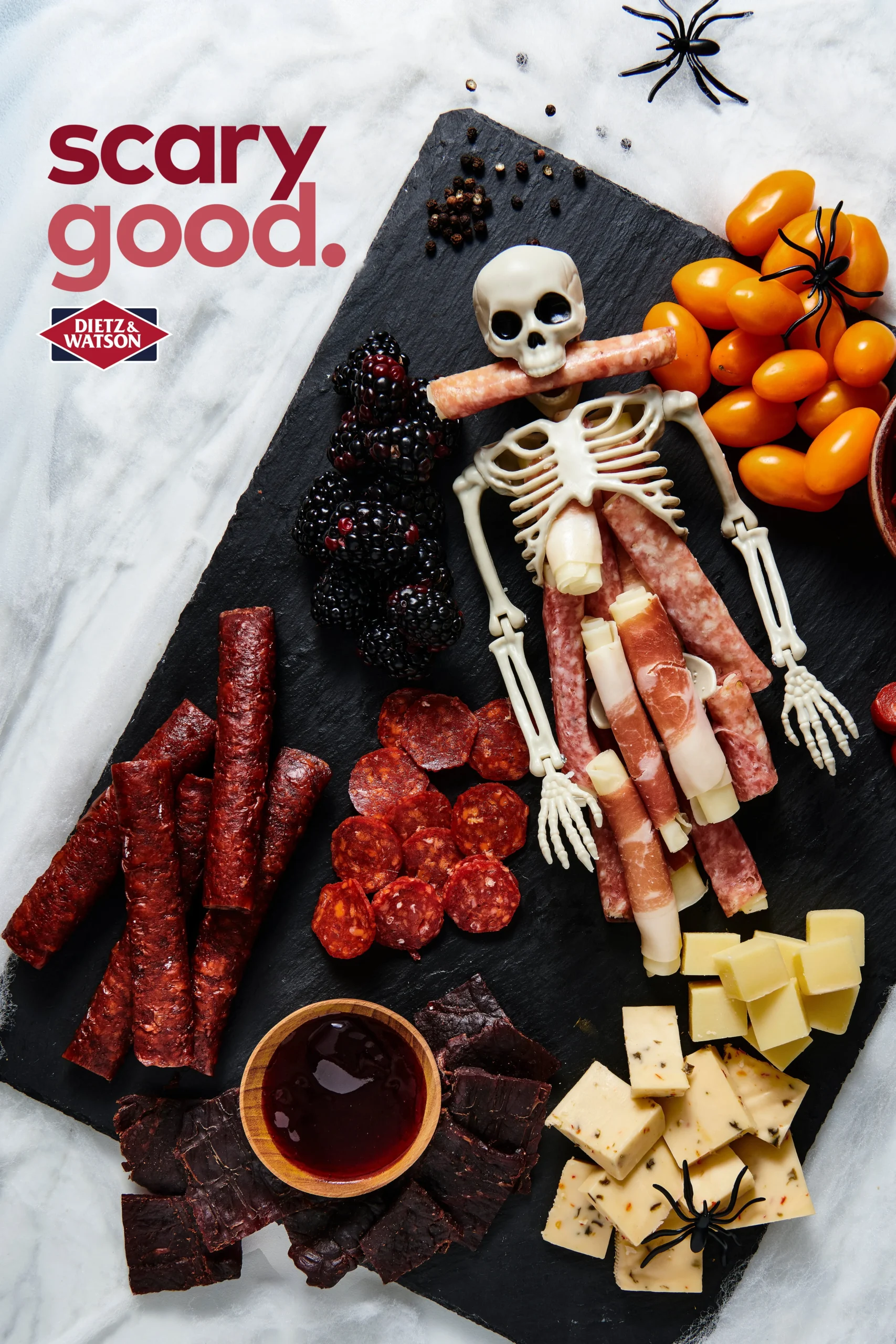 Halloween-Aufschnittplatte